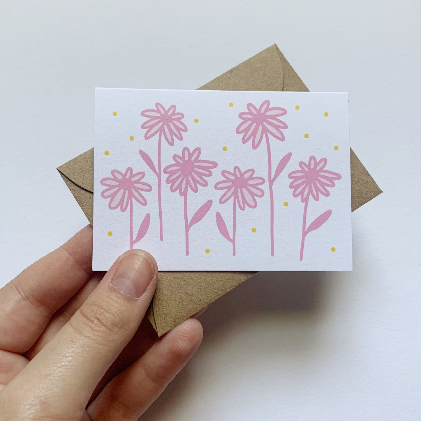 Tiny Enclosure Card - Blooms (new paper!)