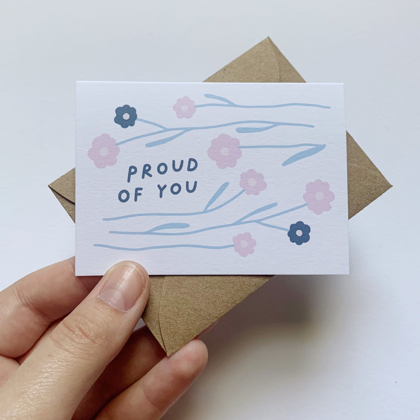 Tiny Enclosure Card - Proud of You (new paper!)