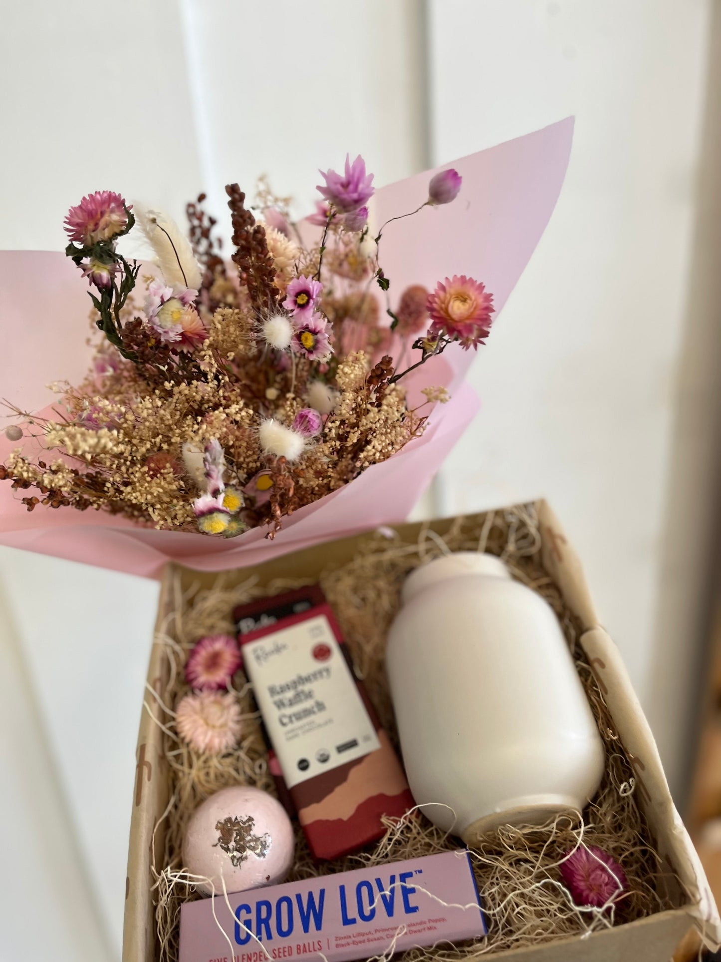 Grow Love Box + Dried Bouquet