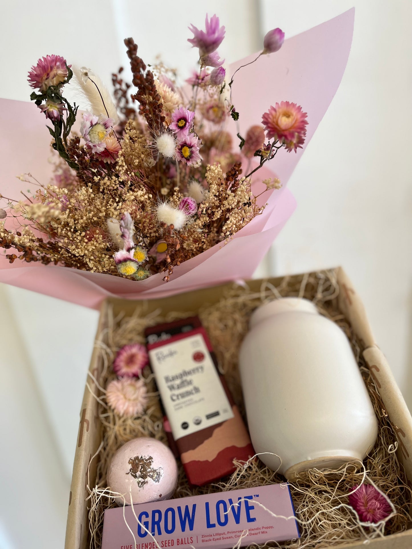 Grow Love Box + Dried Bouquet