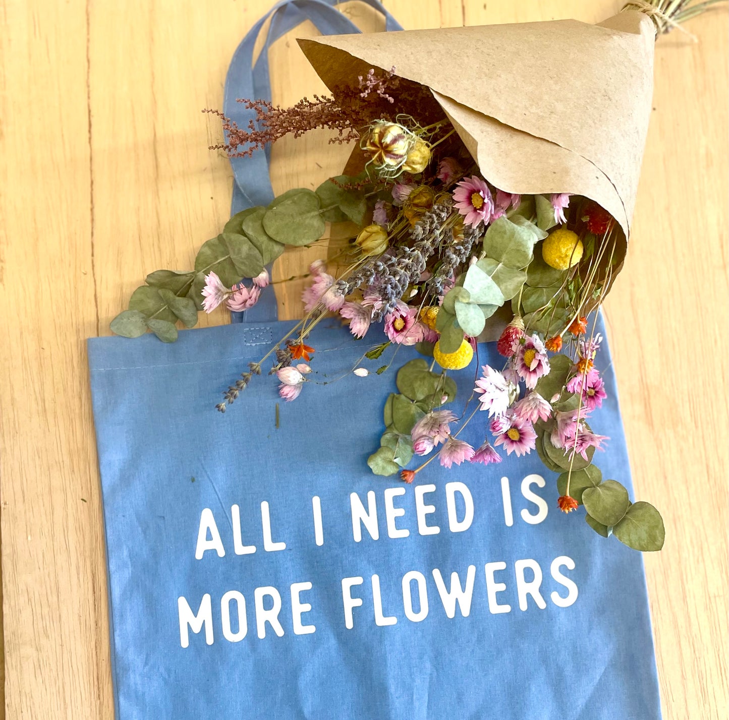 Bouquet and Bag
