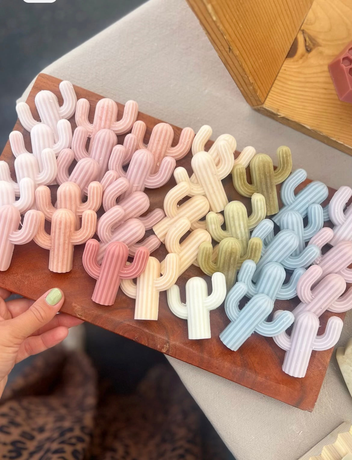 Mini Cactus Soaps