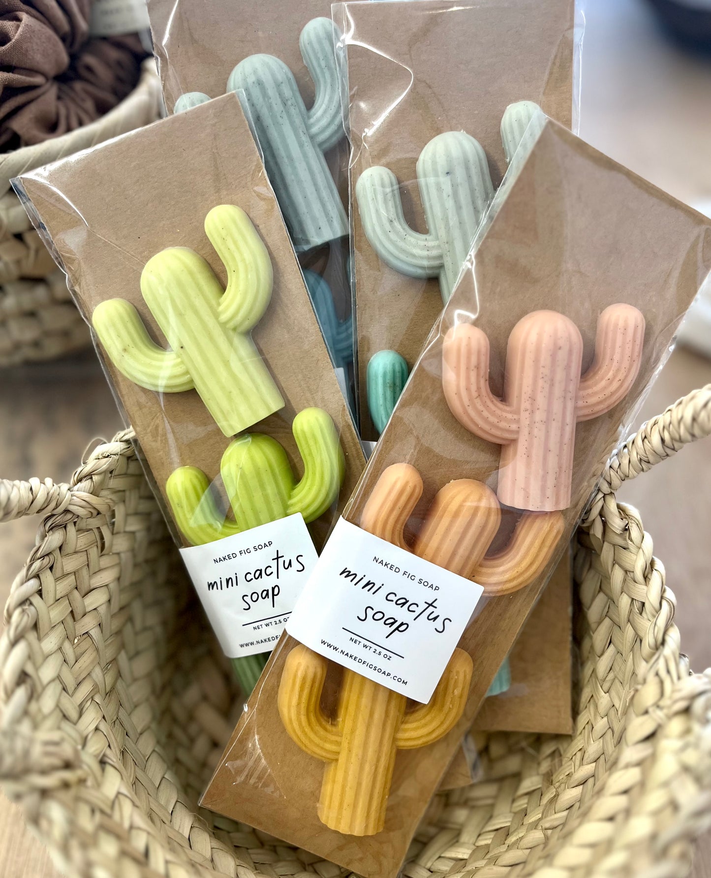 Mini Cactus Soaps