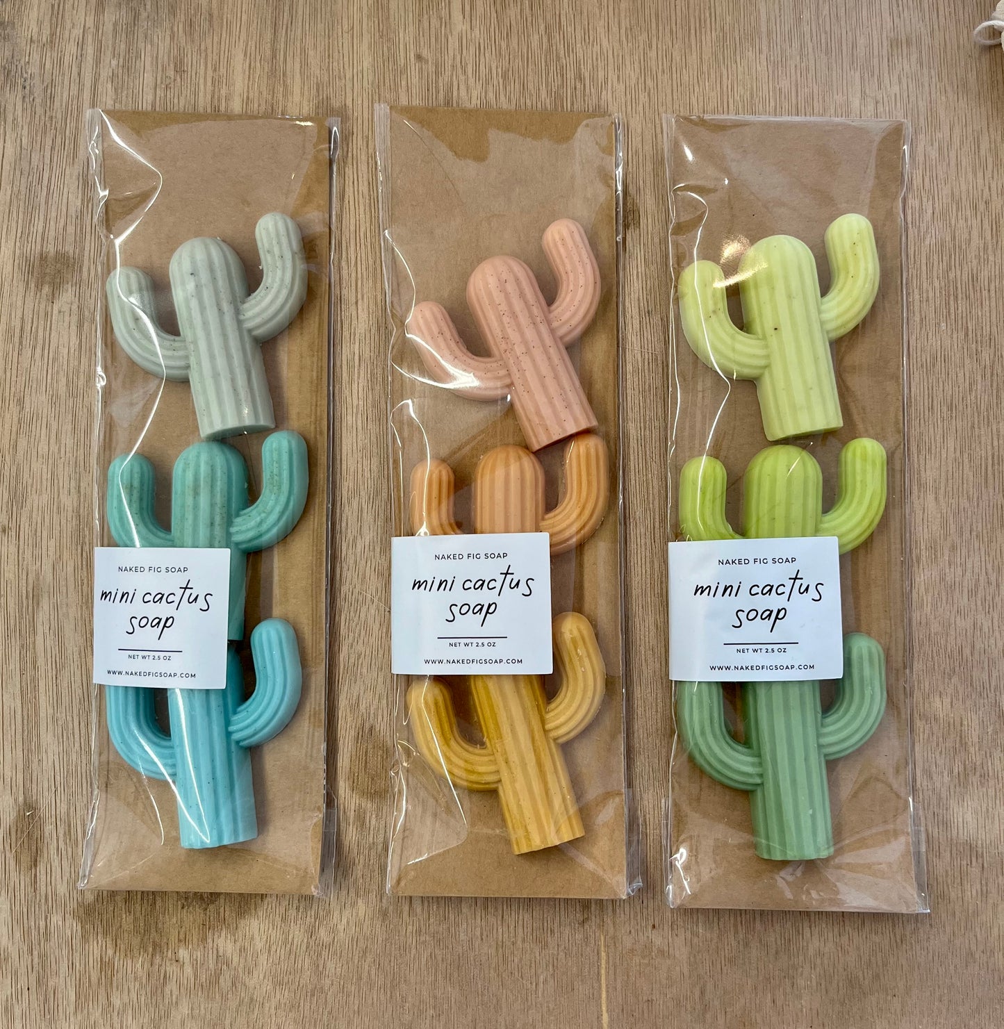 Mini Cactus Soaps