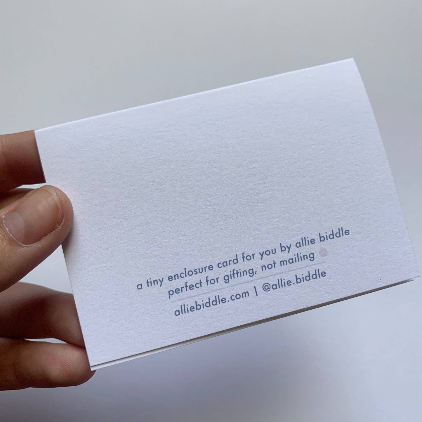 Tiny Enclosure Card - Love You Lots (new paper!)